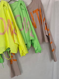 Camiseta Awesome amarillo flúor