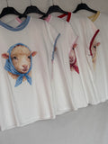 Camiseta oveja roja