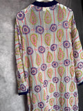 Kimono bordado largo