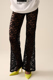 Pantalón encaje negro