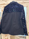 Camisa/ Sobrecamisa lentejuelas negra