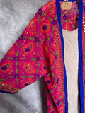 Kimono bordado largo