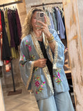 Kimono vaquero bordados