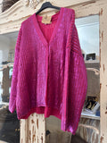 Chaqueta fucsia