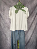 Camiseta pañuelo verde