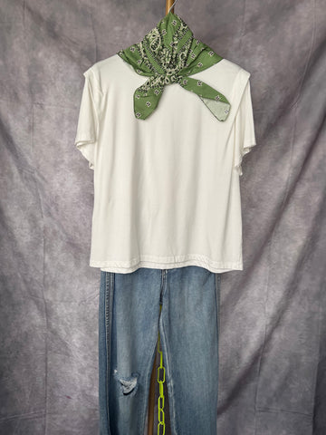 Camiseta pañuelo verde