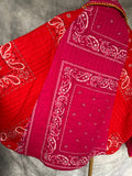 Cazadora Bandana Fucsia