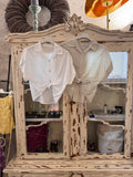 Camisa manga corta blanca