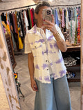 Chaleco vaquero Tie dye