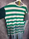 Camiseta flecos