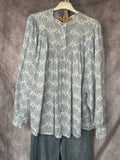Blusa algodón estampada