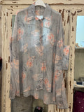 Camisa oversize estampada