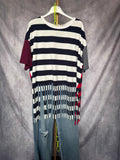 Camiseta flecos