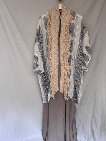 Kimono étnico algodón