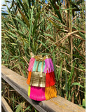 Bolso de piel Passion Fruit Maxi