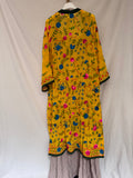 Kimono bordado largo