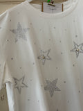 Camiseta oversize estrellas