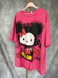 Camiseta Minnie rosa