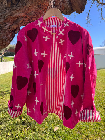 Chaqueta Terciopelo India