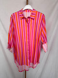 Camisa rayas fucsia