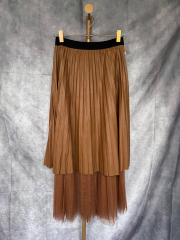 Falda plisada