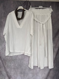 Conjunto Creta blanco
