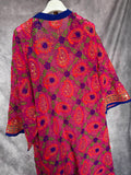 Kimono bordado largo