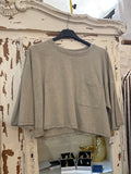 Camiseta corta bolsillo