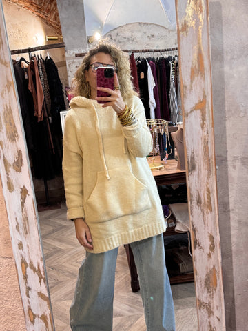 Jersey largo capucha