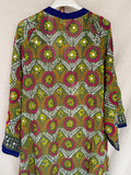 Kimono bordado largo