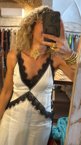 Choker Miyuki Flor