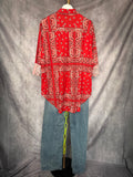 Camisa bandana roja