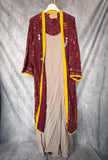 Kimono bordado largo