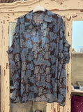 Camisa oversize estampada