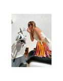 Bolso de piel Verbena Flecos
