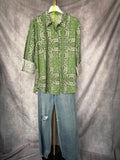 Camisa bandana verde