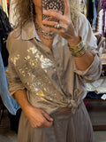 Camisa brillos