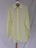 Camisa cuadros flúor