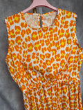 Conjunto print naranja