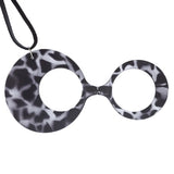 Gafa colgante Musa Round negro