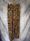 Pantalón print marrón