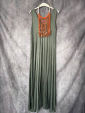 Vestido Amelia kaki