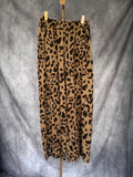 Pantalón print marrón