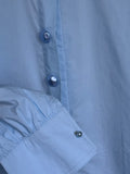 Camisa perlas azul