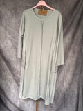 Camiseta larga / Vestido gris