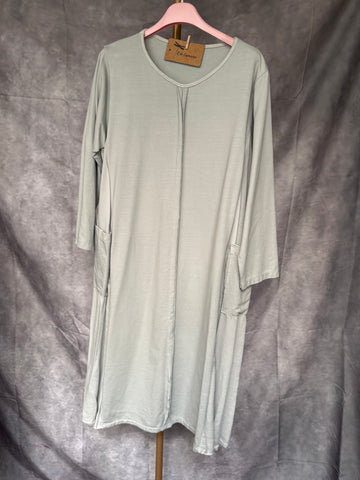 Camiseta larga / Vestido gris