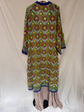 Kimono bordado largo