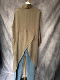 Túnica tencel camel