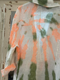 Chaqueta Tie- dye lino