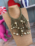 Collar caucho bolas